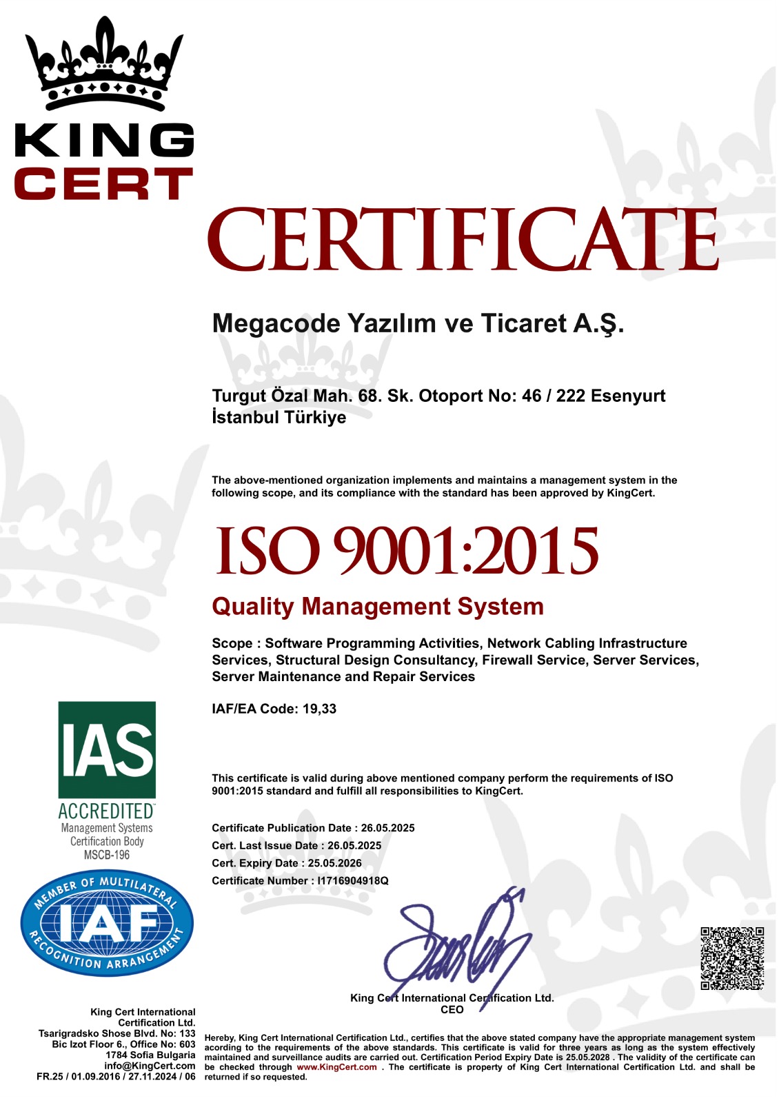 ISO 9001:2015